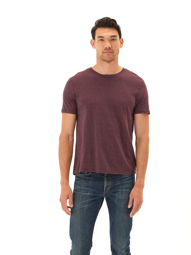 Triblend Crew Neck Tee Mens Tops Tshirt Short Threads 4 Thought