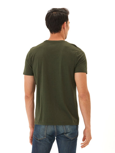 Triblend Crew Neck Tee Mens Tops Tshirt Short Threads 4 Thought 