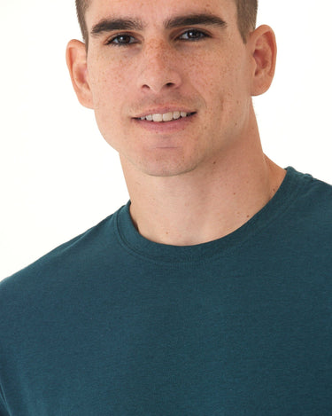 Triblend Crew Neck Tee Mens Tops Tshirt Short Threads 4 Thought 