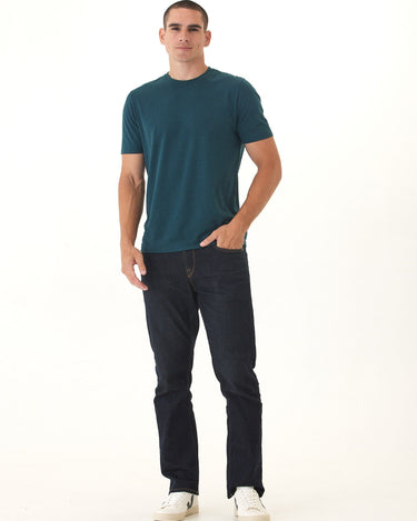 Triblend Crew Neck Tee Mens Tops Tshirt Short Threads 4 Thought 