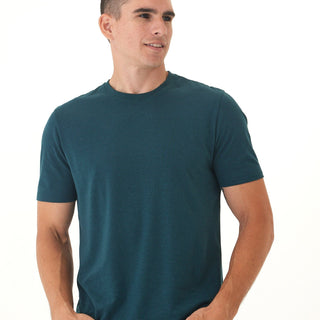 Triblend Crew Neck Tee Mens Tops Tshirt Short Threads 4 Thought 