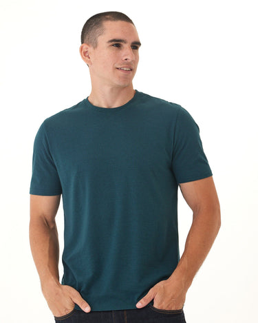 Triblend Crew Neck Tee Mens Tops Tshirt Short Threads 4 Thought 