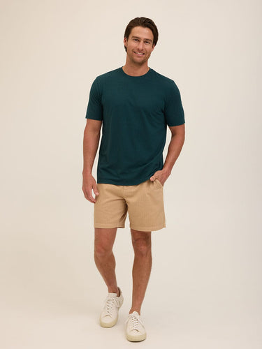 Triblend Crew Neck Tee Mens Tops Tshirt Short Threads 4 Thought 