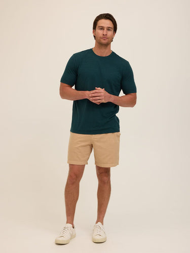 Triblend Crew Neck Tee Mens Tops Tshirt Short Threads 4 Thought 