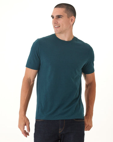 Triblend Crew Neck Tee Mens Tops Tshirt Short Threads 4 Thought 