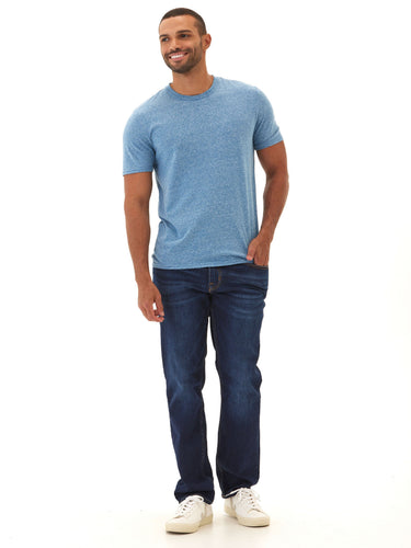 Triblend Crew Neck Tee Mens Tops Tshirt Short Threads 4 Thought 