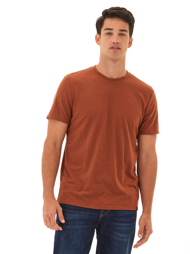 Triblend Crew Neck Tee Mens Tops Tshirt Short Threads 4 Thought