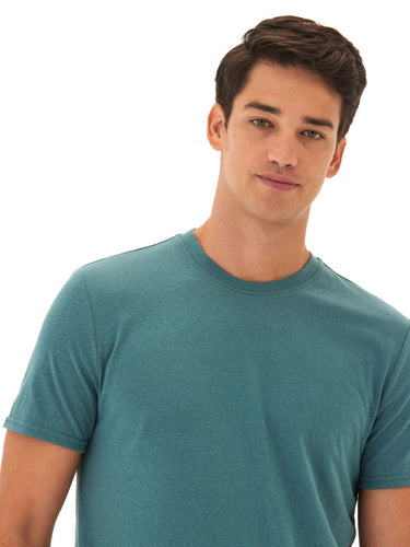 Triblend Crew Neck Tee Mens Tops Tshirt Short Threads 4 Thought