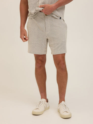 Dylan Tonal Stretch Seersucker Short Mens Bottoms Short Threads 4 Thought 