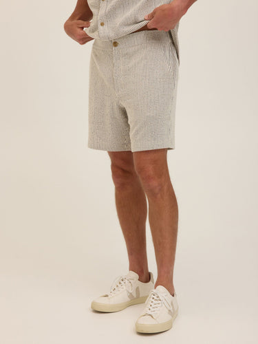 Dylan Tonal Stretch Seersucker Short Mens Bottoms Short Threads 4 Thought 