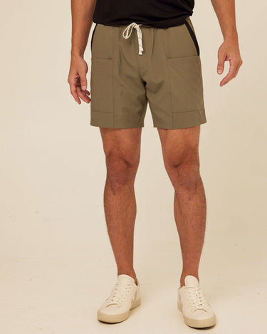 Kai Contrast Pocket Essential Eco Woven Short Threads 4 Thought 