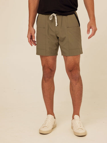 Kai Contrast Pocket Essential Eco Woven Short Threads 4 Thought 