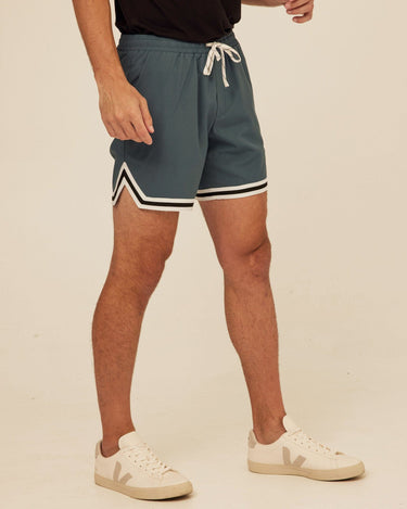 Darren Essential Eco Woven Athletic Trim Short Mens Bottoms Short Threads 4 Thought 