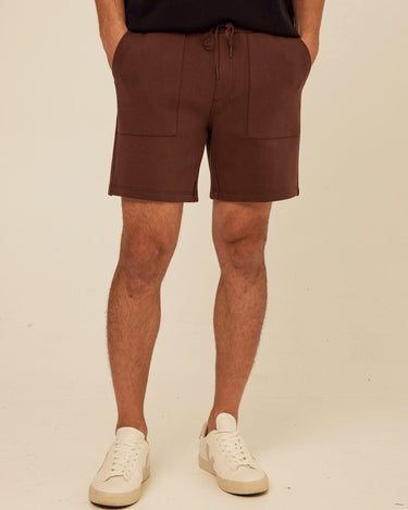 Jaxson Peached Stretch Knit Short Threads 4 Thought 