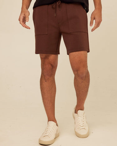 Jaxson Peached Stretch Knit Short Threads 4 Thought 
