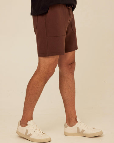 Jaxson Peached Stretch Knit Short Threads 4 Thought 