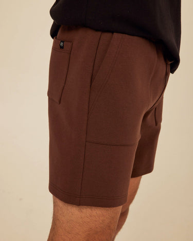 Jaxson Peached Stretch Knit Short Threads 4 Thought 