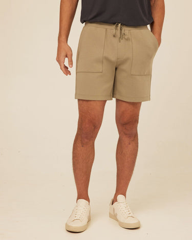 Jaxson Peached Stretch Knit Short Threads 4 Thought 
