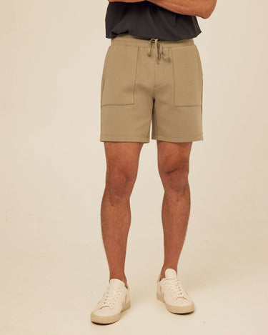 Jaxson Peached Stretch Knit Short Threads 4 Thought 