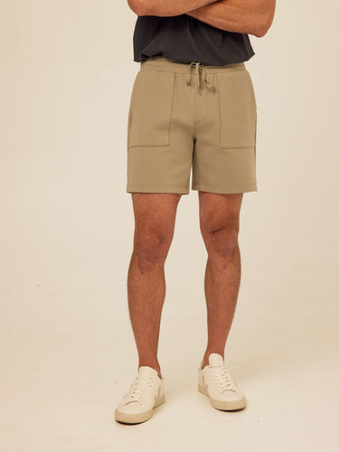 Jaxson Peached Stretch Knit Short Threads 4 Thought 
