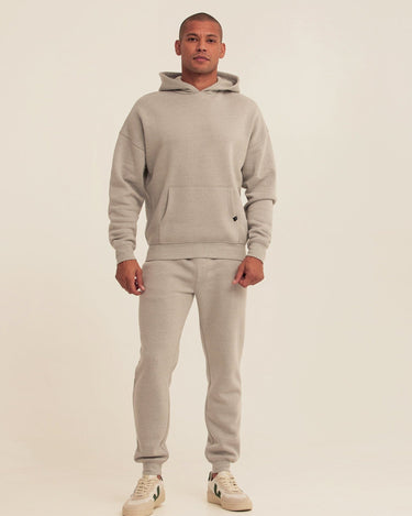 Marcel Triblend Fleece Oversized Hoodie Mens Outerwear Sweatshirt Threads 4 Thought 