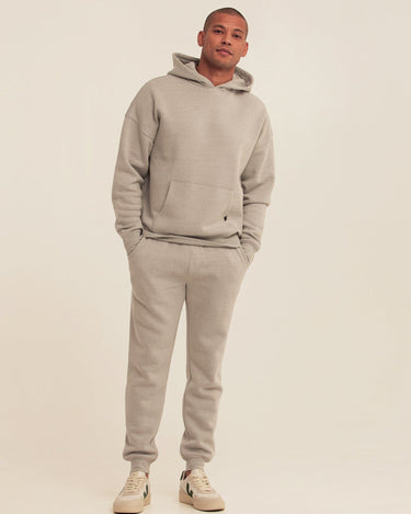 Marcel Triblend Fleece Oversized Hoodie Mens Outerwear Sweatshirt Threads 4 Thought 