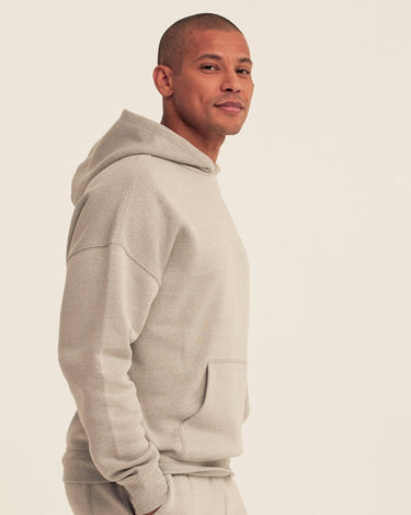 Marcel Triblend Fleece Oversized Hoodie Mens Outerwear Sweatshirt Threads 4 Thought 