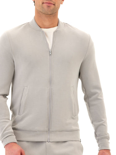 Bartow Sueded Modal Zip Jacket Mens Outerwear Sweatshirt Threads 4 Thought