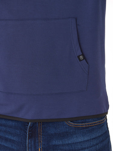 Khris 1/4 Zip Feather Fleece Hoodie Mens Outerwear Sweatshirt Threads 4 Thought 