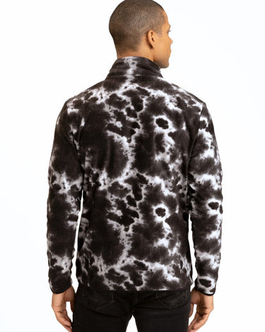 Pershing Atomic Tie Dye Half-Zip Mens Outerwear Sweatshirt Threads 4 Thought 