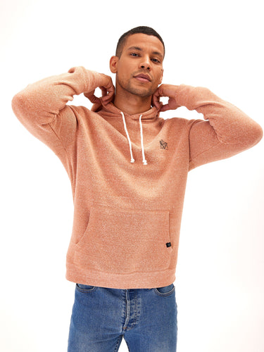 Mountain Outline Embroidered Pullover Hoodie Mens Outerwear Sweatshirt Threads 4 Thought