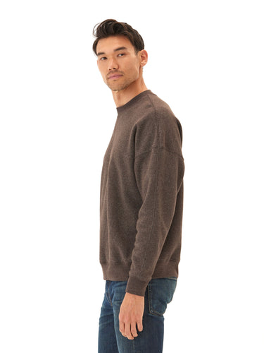 Rudy Triblend Fleece Drop Shoulder Sweatshirt Mens Outerwear Sweatshirt Threads 4 Thought