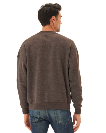 Rudy Triblend Fleece Drop Shoulder Sweatshirt Mens Outerwear Sweatshirt Threads 4 Thought 