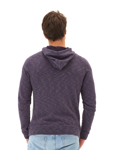 Nico Striped Terry Pullover Hoodie Mens Outerwear Sweatshirt Threads 4 Thought 