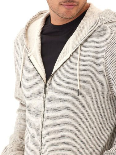 Jordyn Stripe Terry Full Zip Mens Outerwear Sweatshirt Threads 4 Thought 