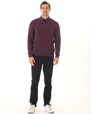 Trevor Peached Modal Half Zip Threads 4 Thought 