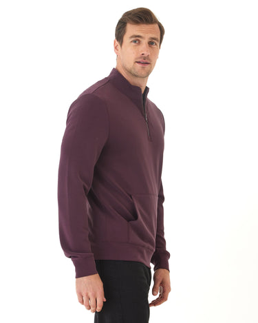 Trevor Peached Modal Half Zip Threads 4 Thought 