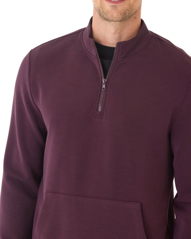 Trevor Peached Modal Half Zip Threads 4 Thought 