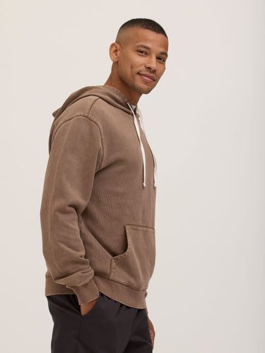 Everett Heavyweight Relaxed Pullover Hoodie Mens Outerwear Sweatshirt Threads 4 Thought 