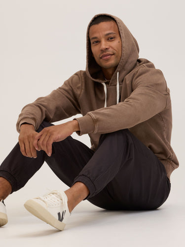 Everett Heavyweight Relaxed Pullover Hoodie Mens Outerwear Sweatshirt Threads 4 Thought 