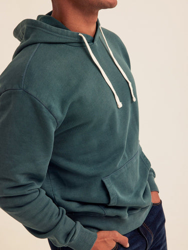 Everett Heavyweight Relaxed Pullover Hoodie Mens Outerwear Sweatshirt Threads 4 Thought 