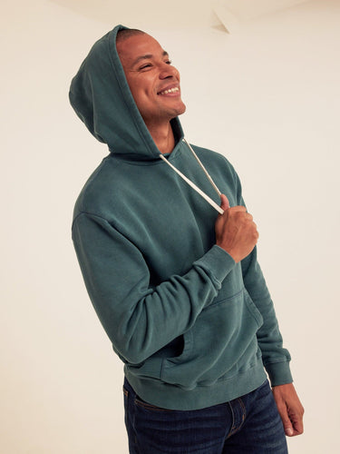 Everett Heavyweight Relaxed Pullover Hoodie Mens Outerwear Sweatshirt Threads 4 Thought 