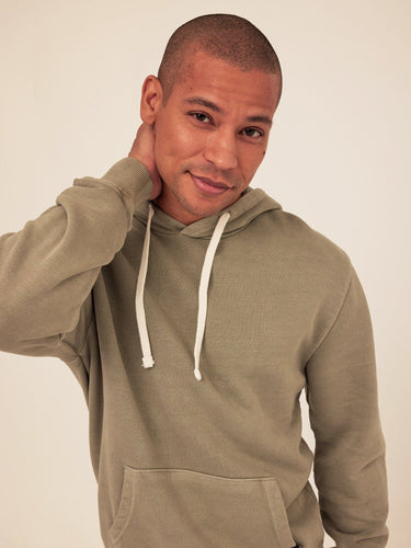 Everett Heavyweight Relaxed Pullover Hoodie Mens Outerwear Sweatshirt Threads 4 Thought 