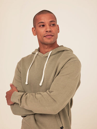 Everett Heavyweight Relaxed Pullover Hoodie Mens Outerwear Sweatshirt Threads 4 Thought 