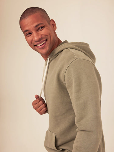 Everett Heavyweight Relaxed Pullover Hoodie Mens Outerwear Sweatshirt Threads 4 Thought 