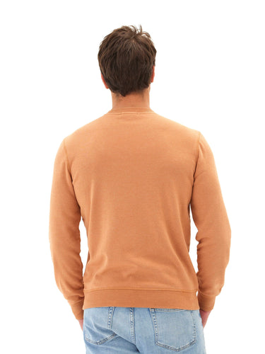 Mineral Wash Graphic Fleece Crew Mens Tops Tshirt Short Threads 4 Thought 