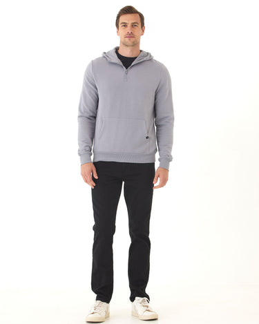 Colton Modal Fleece Half Zip Hoodie Threads 4 Thought 