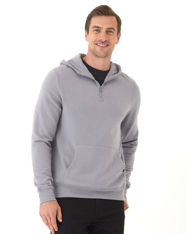 Colton Modal Fleece Half Zip Hoodie Threads 4 Thought 