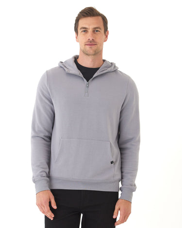Colton Modal Fleece Half Zip Hoodie Threads 4 Thought 
