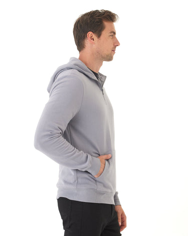 Colton Modal Fleece Half Zip Hoodie Threads 4 Thought 